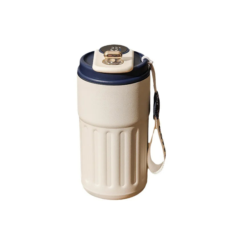 450 ml Smart Thermos Bottle(Digital Temperature Display, Stainless Steel)