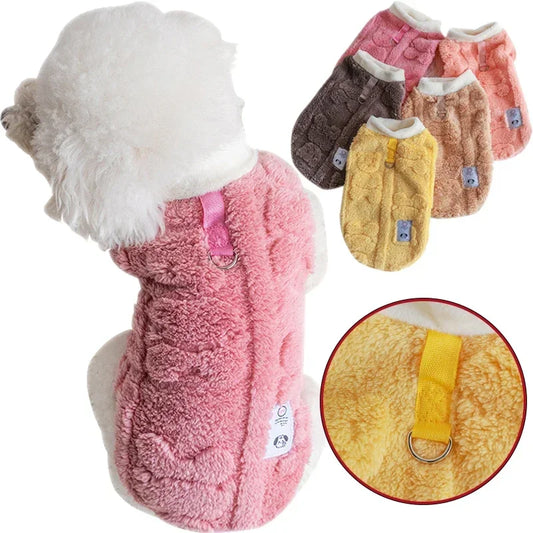 Winter Fleece Pet Clothes (Warm Pullover for Small Dogs)